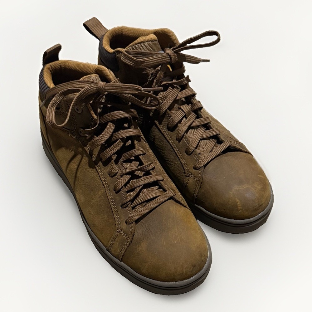 Carhartt Detroit Chukka Mens 10 Brown Leather Work Shoes FC4054-M